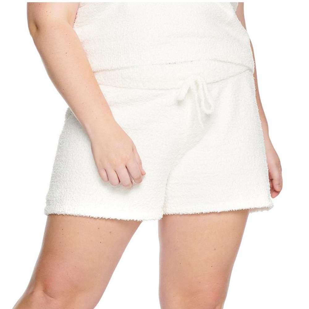 8Z👚 Sonoma White Shorts with Tie-Waist